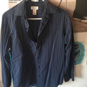 Classic Striped Button Down